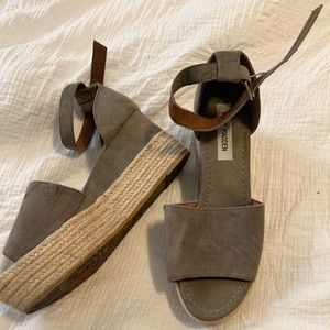 Steve Madden espadrille wedges